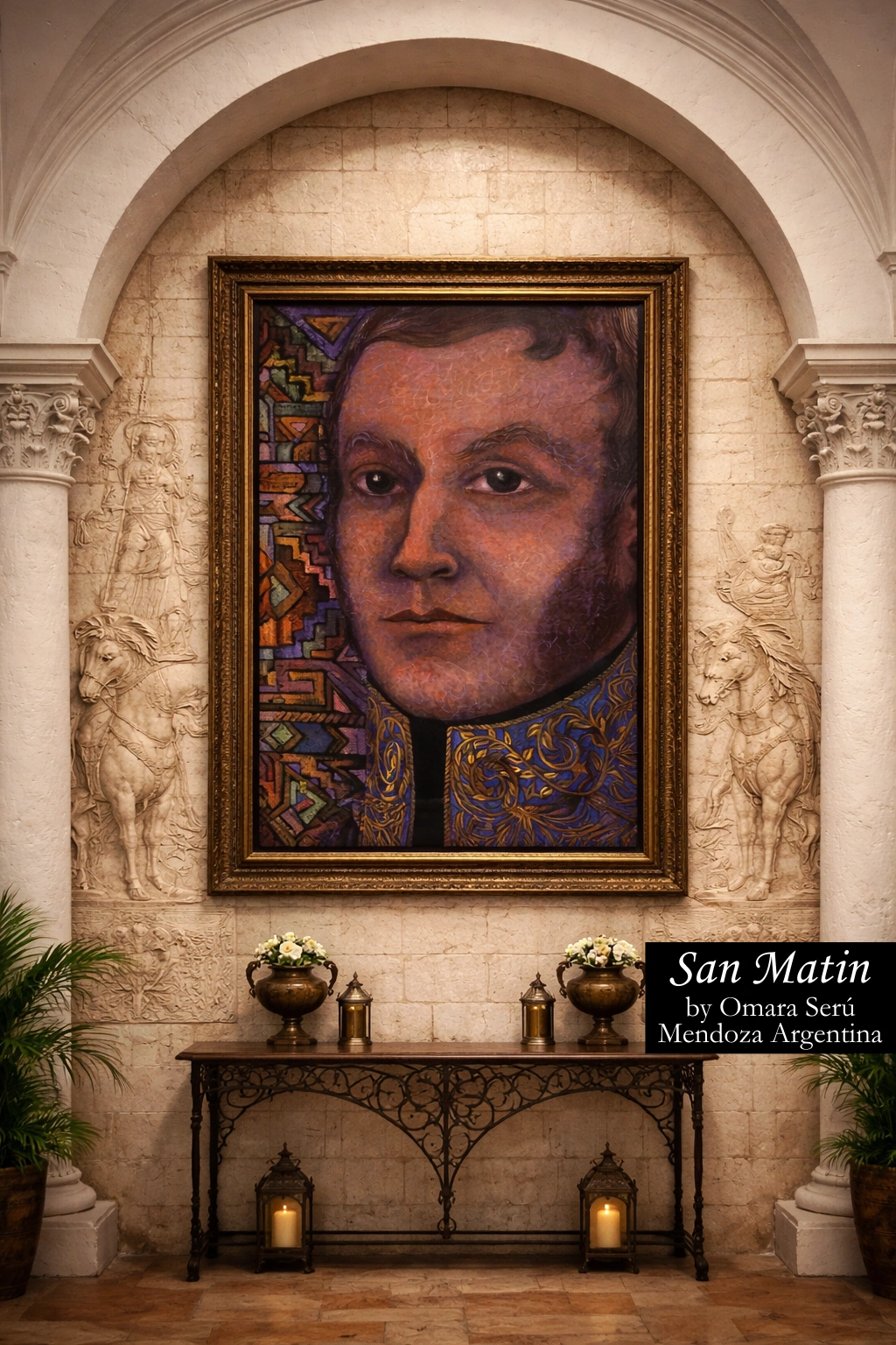 sanmatin — artwork by Omara Seru